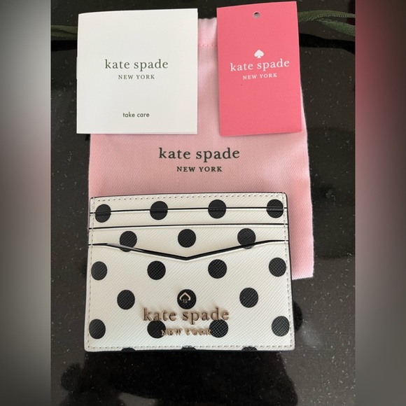 kate spade Accessories - Kate Spade ♠️ NWT Staci Dot Cardholder